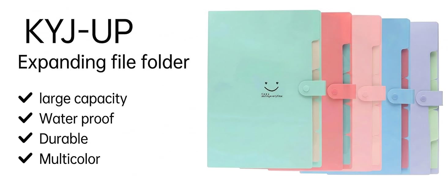 5 pocket folder