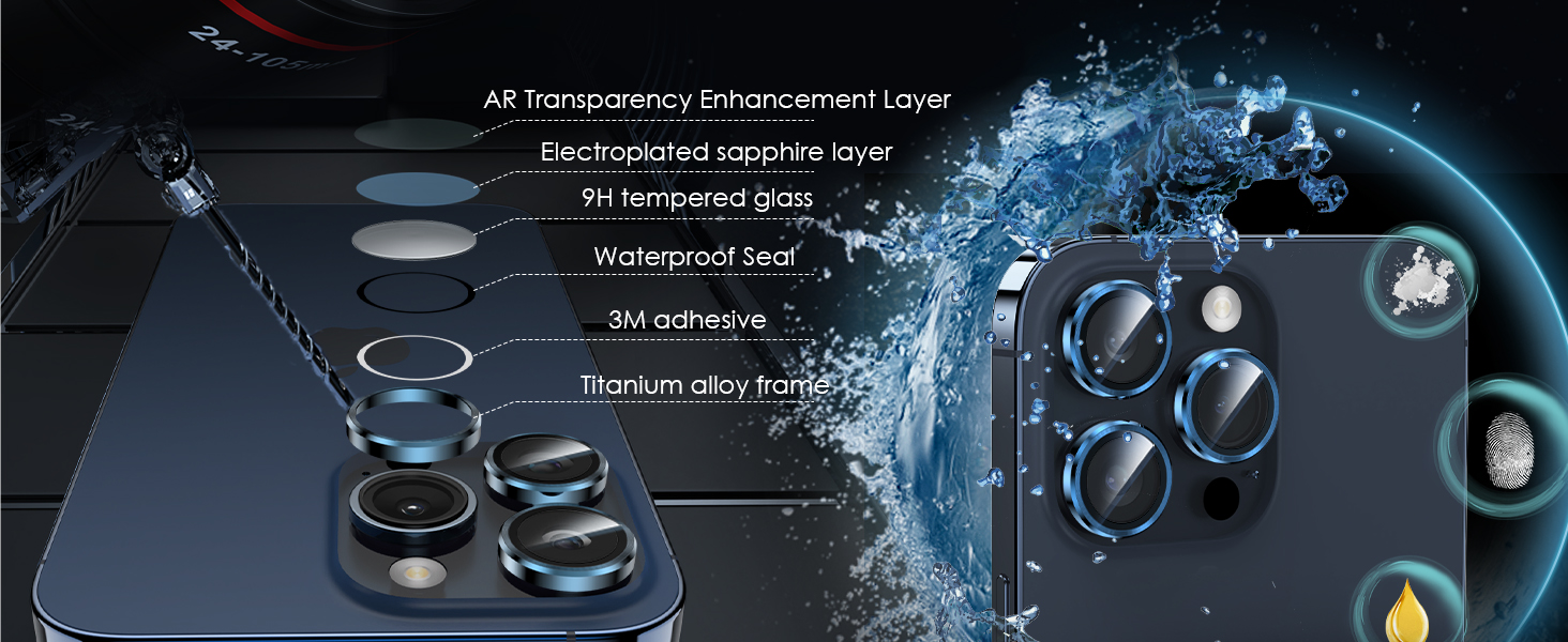  iphone 15 pro camera protector