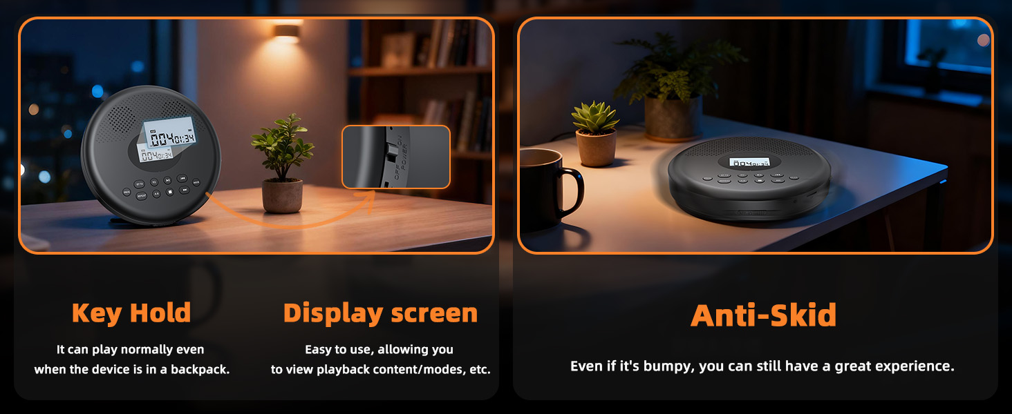 cd player with speakers