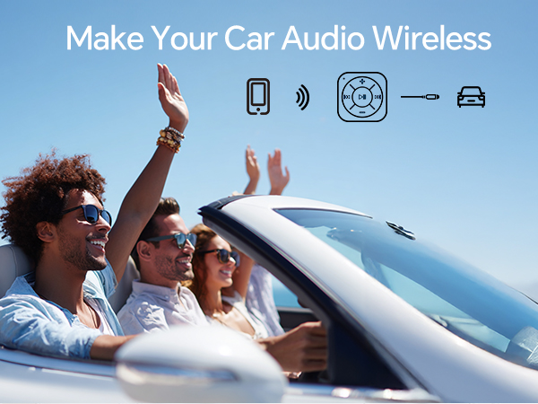 bluetooth receiver 3.5mm bluetooth adapter for headphones