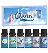 SALUBRITO Clean Fragrance Oils Set, Premium Essential Oils Set for Diffuser, Candle, Soap Making,...