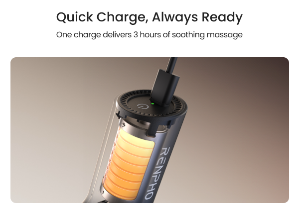 quick charge handheld body athletes workout gym portable electric massagers