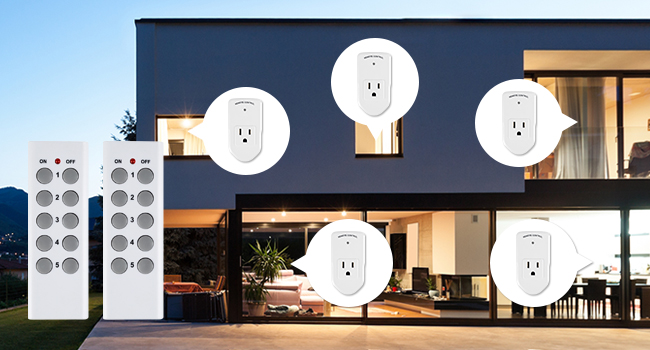 BN-LINK Wireless Remote Control Electrical Outlet Switch