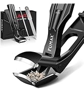 Toenail Clippers for Thick Toenails for Seniors, Large Angled Toe Nail Clippers for Men Thick Nai...