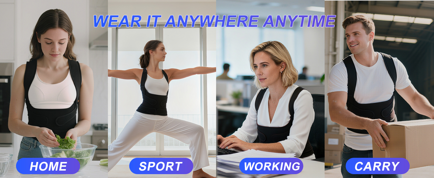 WEAR IT ANYWHERE ANYTIME