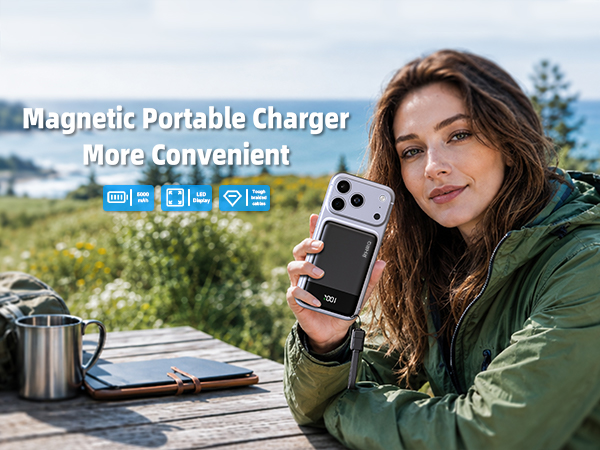 Magnetic Portable Charger