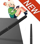 Drawing Tablet Graphics Tablet with 8192 Pressure Sensitivity Battery-Free Pen 6 x 4 inch Tablets...