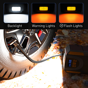 Nilight tire pump with indicator light