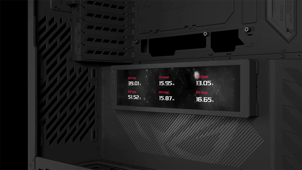 ASUS ROG Cronox EATX Full Tower Panoramic Case