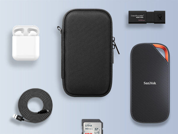 sandisk extreme pro SSD with USB4 CASE