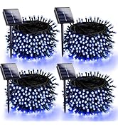 Christmas Lights Waterproof, Lights for Outdoor Indoor, 8 Modes Twinkle Fairy Lights for Xmas Gar...