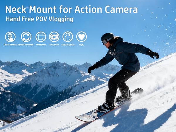 Neck Mount for Action Camera