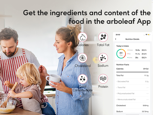 food scale with nutritional calculator