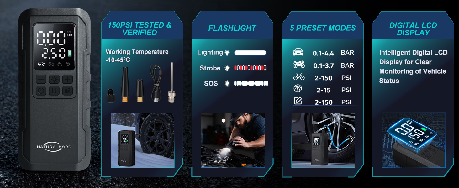 air pump for car tires