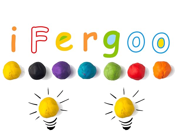 ifergoo modeling clay, air dry clay, cosplay clay, soft clay