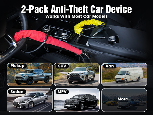 Steering Wheel Lock Anti Theft Car Device