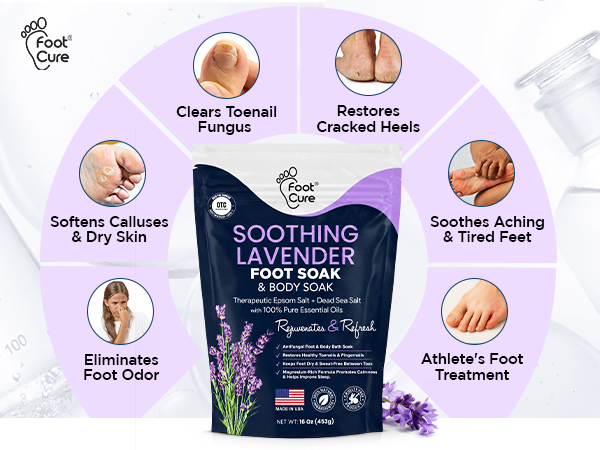 Soothing Lavender Foot Soak