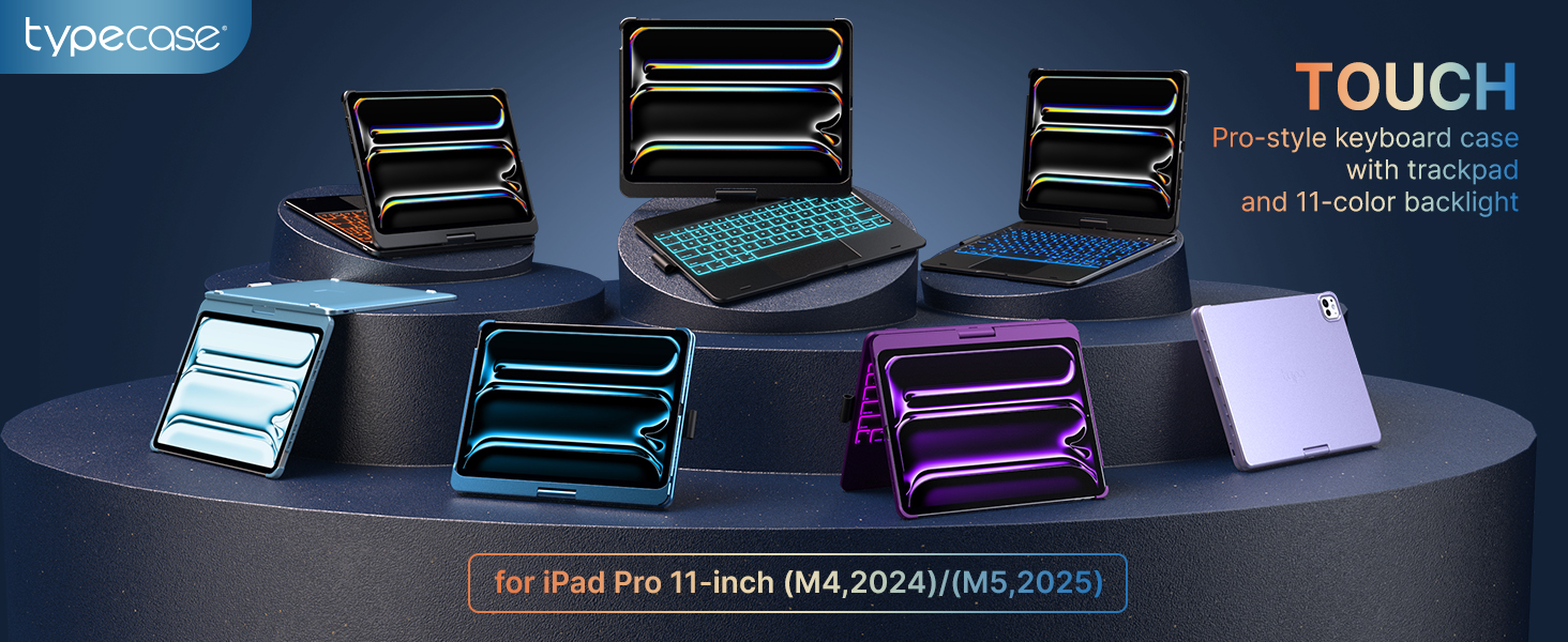 keyboard for ipad pro 11 inch M5/M4 case