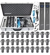EXMAX EXD-6688 2.4GHZ Whisper Wireless Tour Guide System 9999 Channels for Corporate/Government V...
