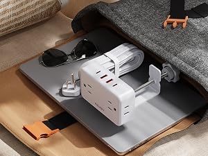 desk surge protector power strip