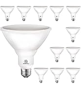 Energetic 1250LM Outdoor 12PK Par38 Led Flood Light Bulb, 5000K Daylight, 100W, Dimmable, CRI90, ...