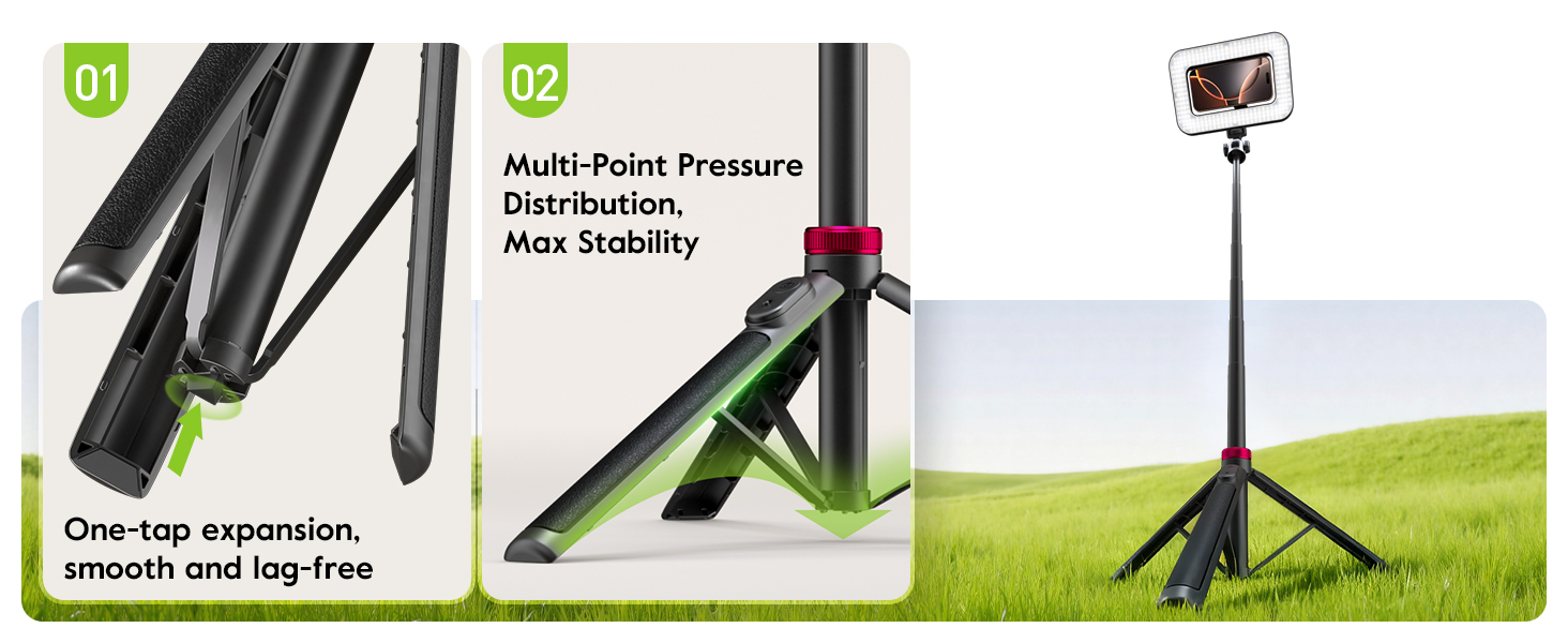 ring light with tripod