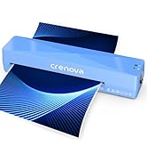 Crenova A4 Laminator Machine 4 in 1 Personal Desktop Hot &amp; Cold 9 Inch Thermal Laminator for Home...