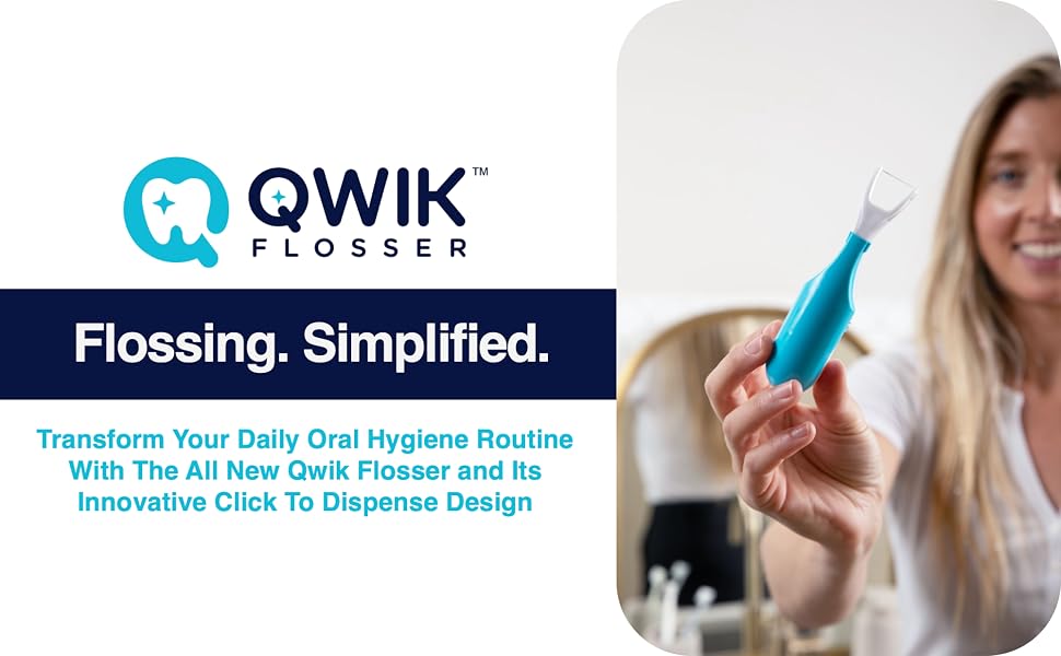 Flossing. Simplified. 