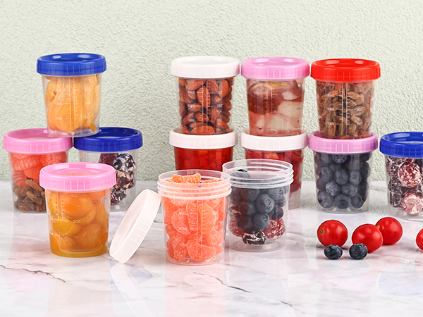 small plastic containers with lids