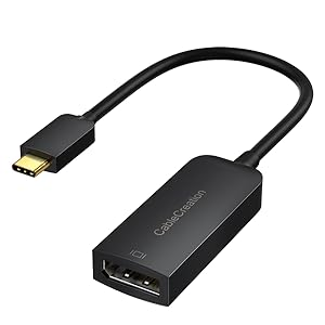 Gold-Plated USBC to display port adapter