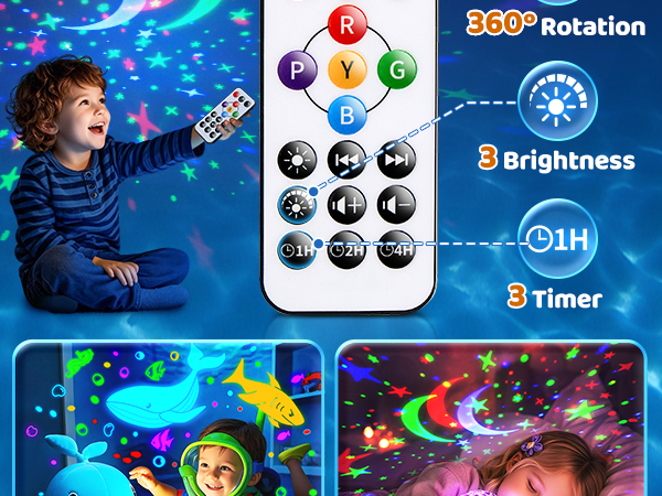 kids Projection night light