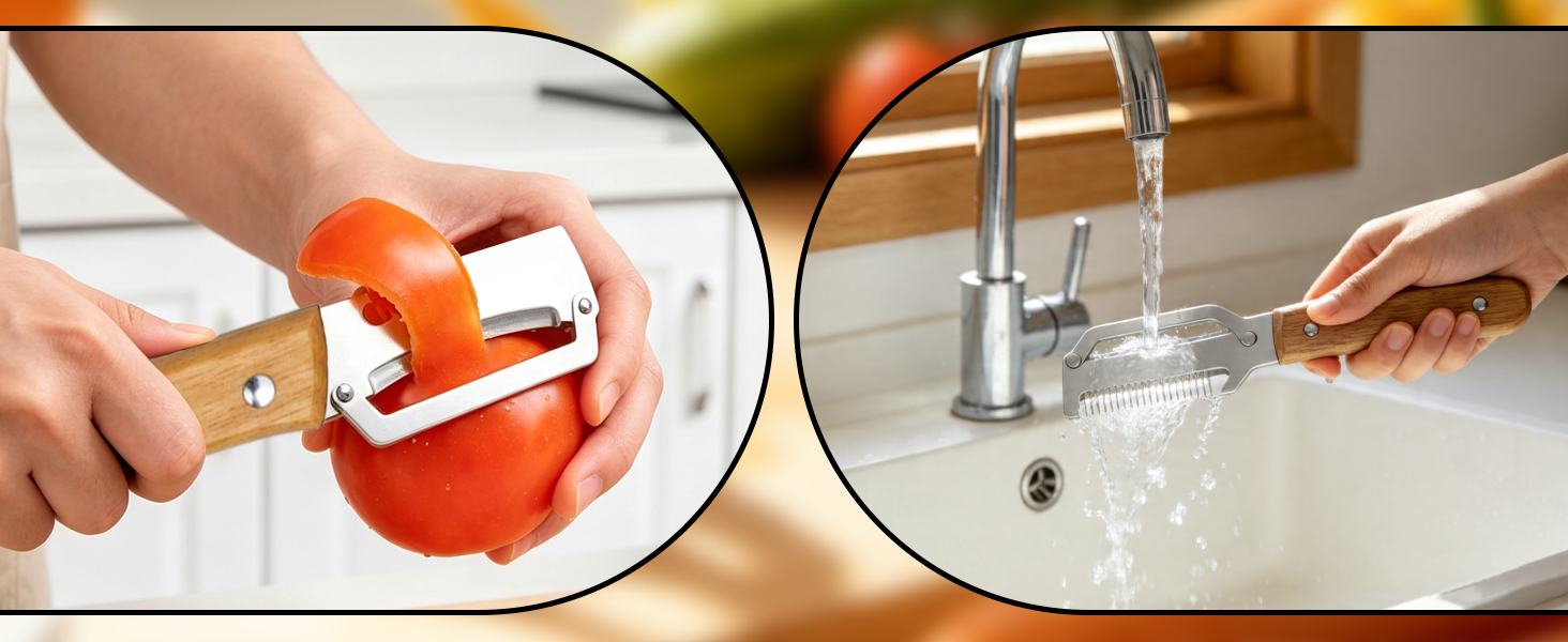 Multifunctional Vegetable Peeler for Kitchen