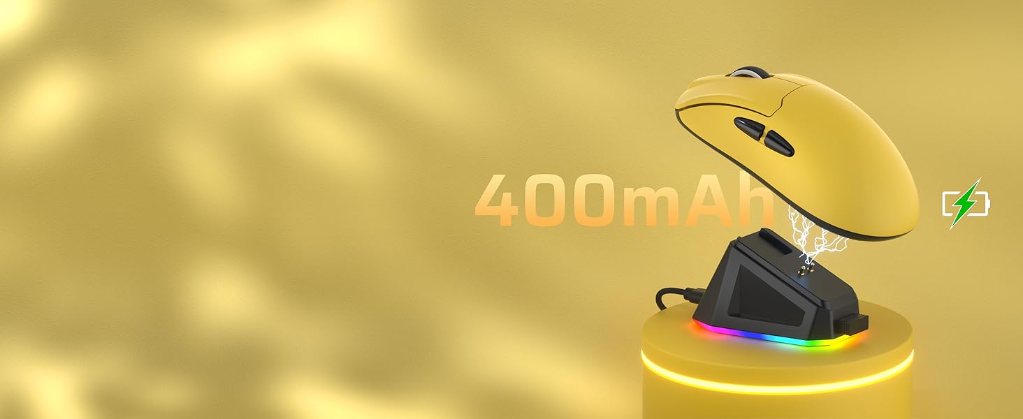 lightweight mouse bluetooth mouse gaming red dragon 