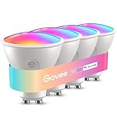 Govee GU10 LED Bulb, Smart GU10 Light Bulbs, Dimmable Color Changing Light Bulbs, 85 Dynamic Scen...