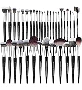Bueart Design 36Pcs PRO Grade Makeup Brush Set with Super Holder,for discerning beauty enthusiast...