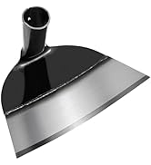 DOITOOL Hand Hoe Head Hoe Garden Tool Heavy Duty Agriculture Farming Head Round Eye Hoes Remove G...