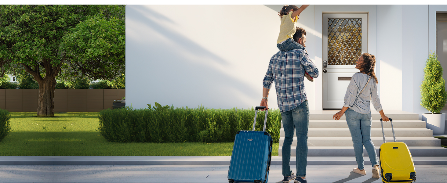 keyless entry door lock with knobs