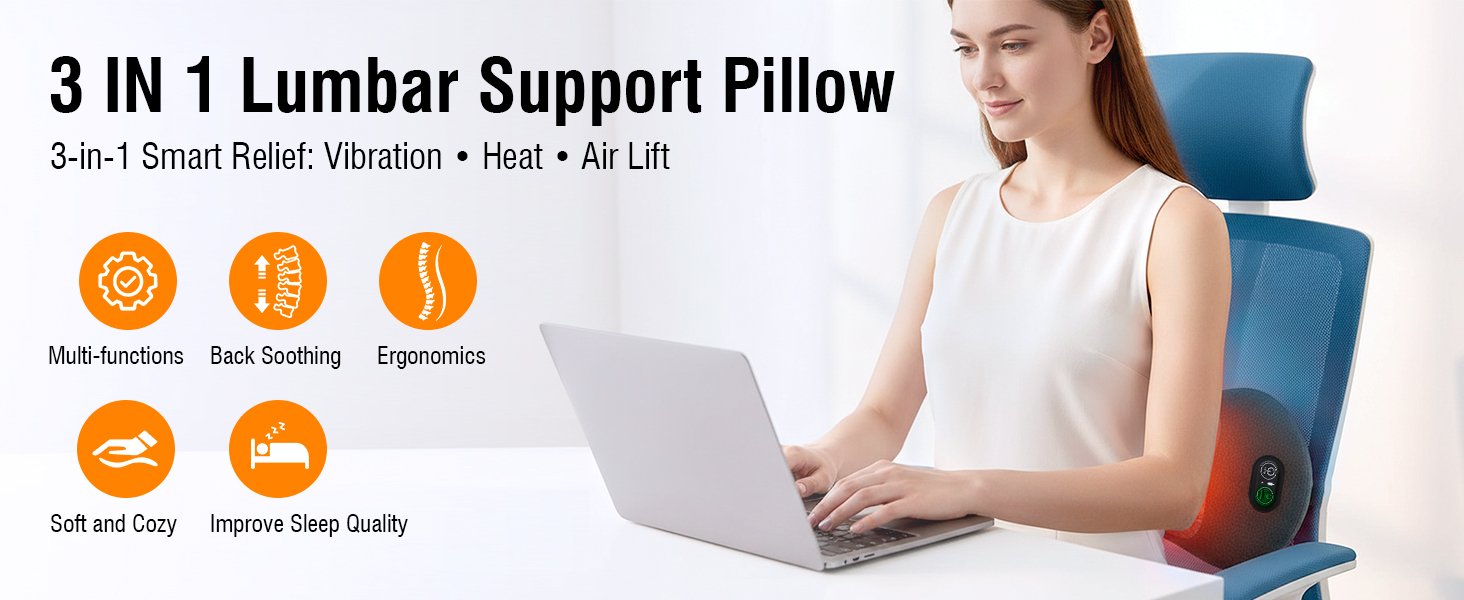 shoulder massager for soothing deep tissue back massage tool lumbar traction device