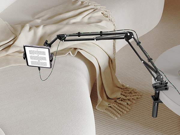 kindle holder bed