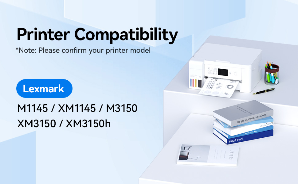 Lexmark M1140, XM1140, M1145, XM1145, M3150, XM3150, XM3150h