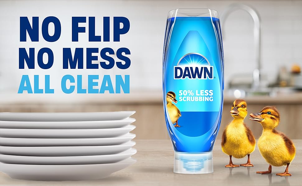 No flip. No mess. All clean.