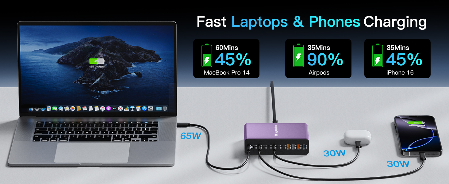 usb c charging station