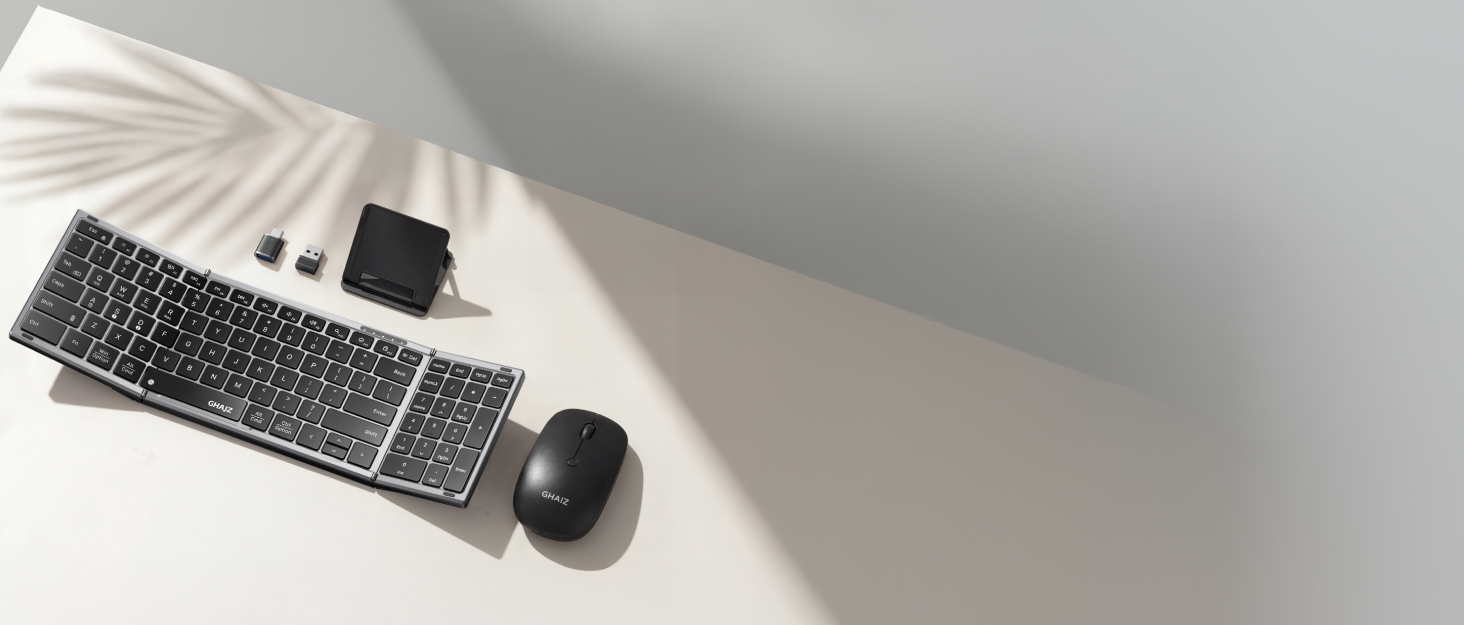 Folding Keyboard and Mouse Set