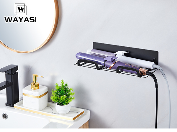 curling iron holder