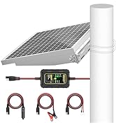 SUNAPEX 50W Solar Battery Charger Maintainer with MPPT Charge Controller, 12V Waterproof Solar Pa...