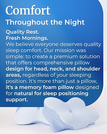 derila ergo pillow neck pillow comfort pillow side sleeper pillow back sleeper