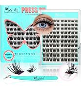 No Glue Needed Lashes, Self Adhesive Eyelashes, DIY Lash Cluster Eyelash Extensions Kit 10-18mm,1...