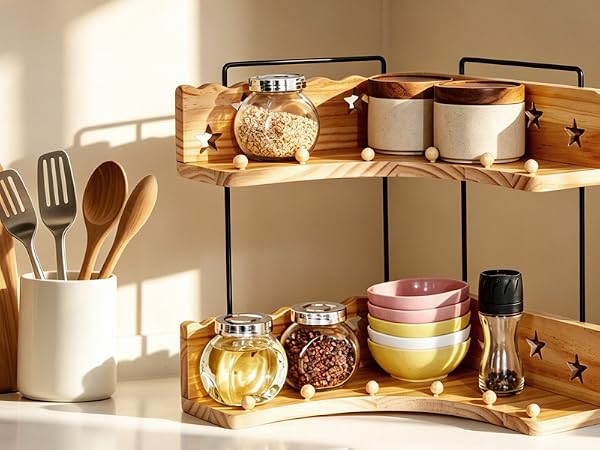 2-Tier Bathroom Countertop Organizer