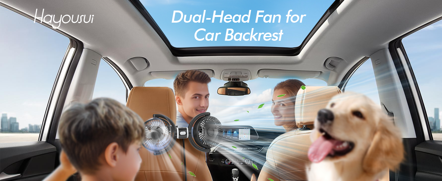 car fan for back seat
