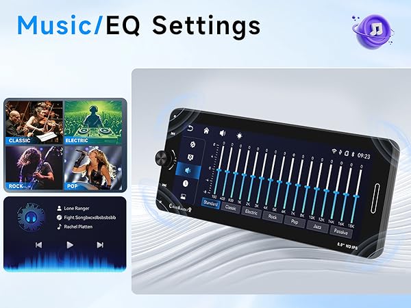 Music &amp; EQ Settings